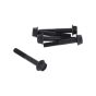 Flange bolt Black M6X40 Hex SW10