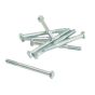 Hex bolt M8X80 Galvanized Din 931