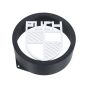 Flywheel lid with Puch Logo White High