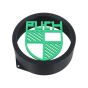 Flywheel lid with Puch Logo Green High