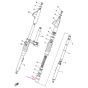 Threaded Sleeve Front Fork Yamaha FS1