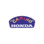 Frame Sticker Honda Camino Blue