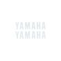 Stickerset Yamaha White 68X18MM