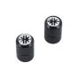Air Valve Caps Kreidler Black