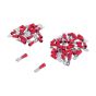 Assortiment set Cable lugs Red - 50 Pieces