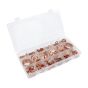 Assortiment set Copper rings - 350 Pieces