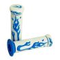 Handle Grips Flame White/Blue