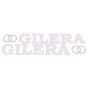 Stickerset Gilera + Logo White