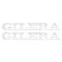 Stickerset Gilera Turbo Cut text White