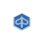 3D Sticker Piaggio Emblem Hex 32X38MM