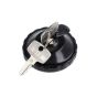 Tank cap bayonet fitting Puch Maxi Black with Lock