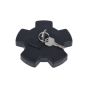 Tank cap Star with lock Black