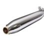 Exhaust Tomos A35 / Flexer Speedy 26MM Chrome
