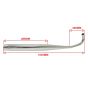 Exhaust 36MM Zundapp - Double Nod