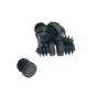 Cap plastic Black 12MM