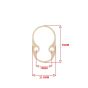 Throttle Drum Cover Gasket Bing 17MM