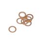 Copper ring 8X12X1MM Din 7603A