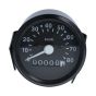 Speedometer 60MM VDO Connection Black