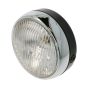 Headlight Guia Black/Chrome 145MM