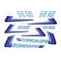 Stickerset Zundapp Sprinter - White Version