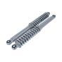 Shock absorbers Grey/Chrome IMCA 320MM
