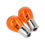Lamp BAU15S 12V PY21W Orange – 2-piece