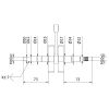 Crankshaft Zundapp 250 Engine