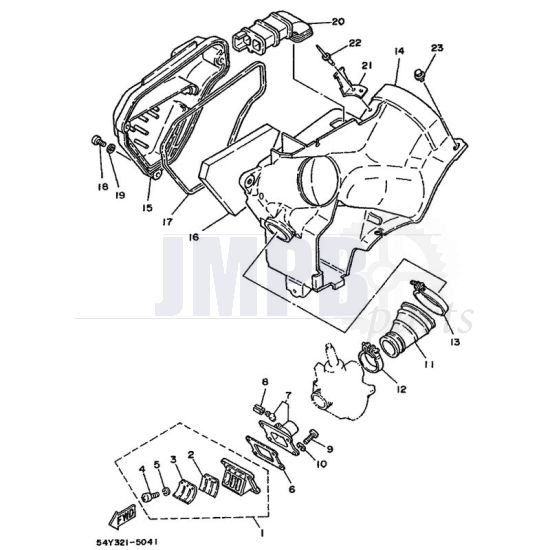 Intake System Yamaha DT50MX