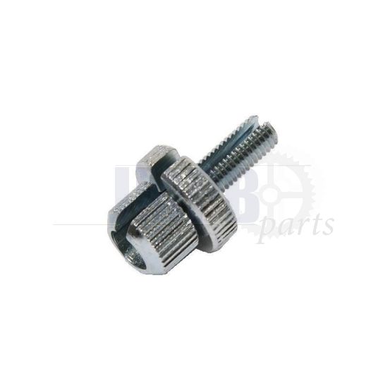Cable adjusting screw M7 with slot 33MM