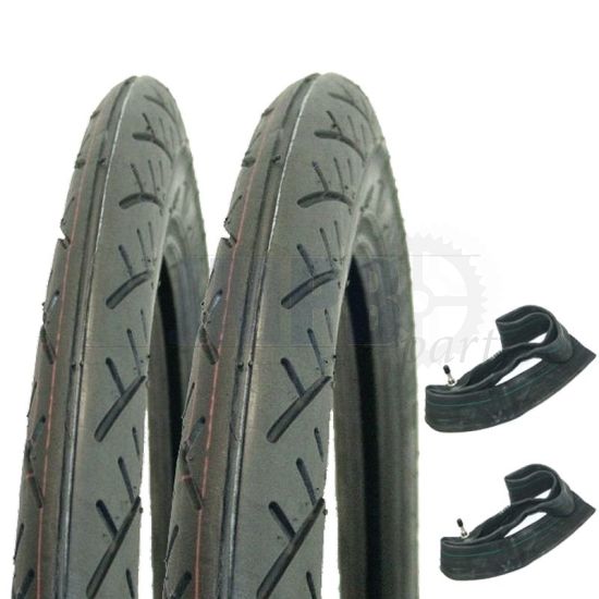 17 Inch Set Deestone Tires D798 2.25X17 + Innertubes