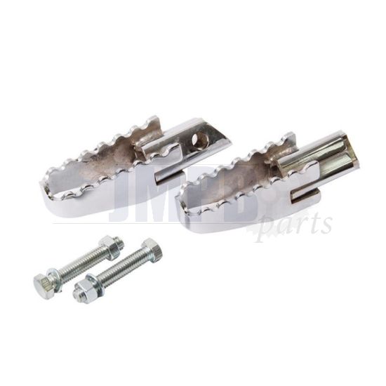 Footrests Frontside Chrome Honda MT50