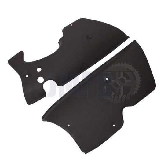 Side panel set Kreidler SB Matt Black