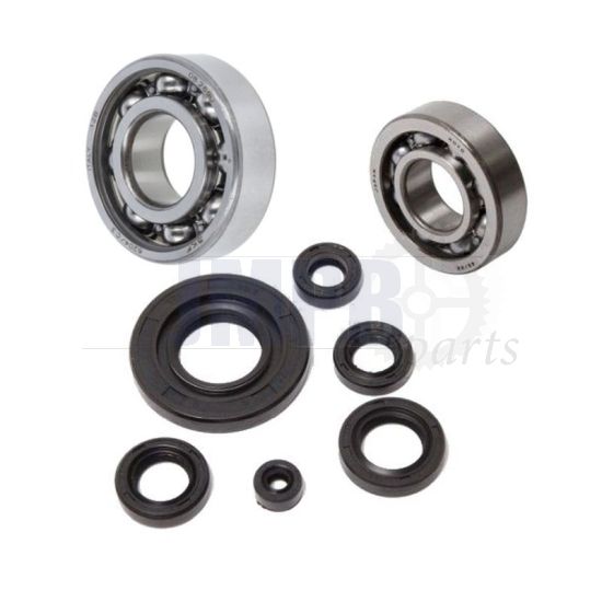 Crankshaft bearing + Seals set Honda MT/MB 50
