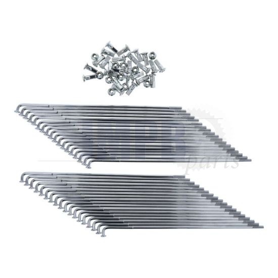 Spokes set Zundapp Small hub 181MM