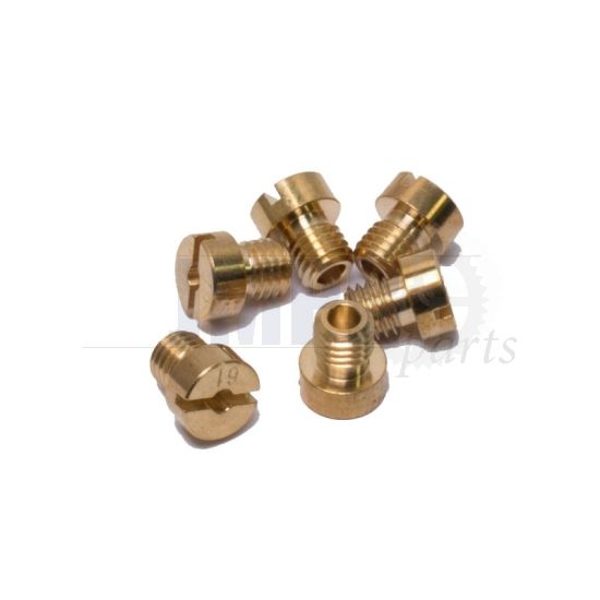 Main Jet Kit Dellorto 5MM 40>50 - 6 pcs