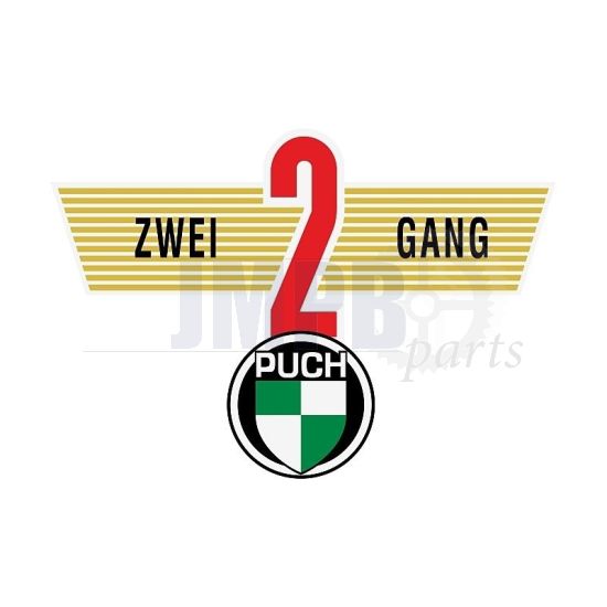 Transfer Rear Fender Puch VS50 Zwei Gang