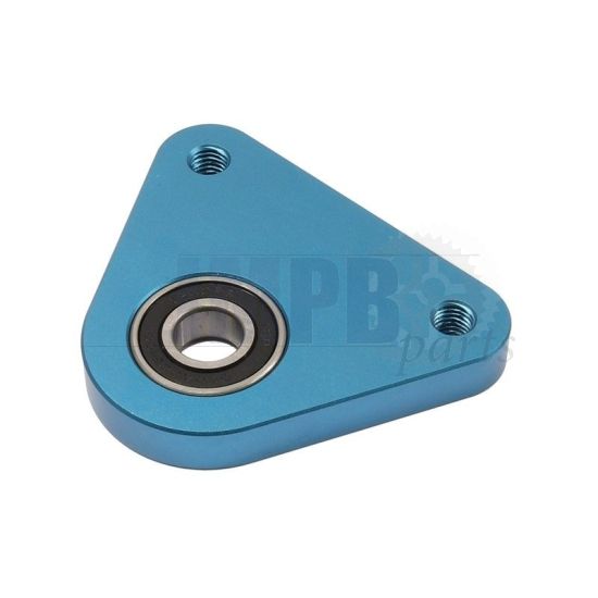 Rear wheel bearing plate Blue Rounded Citta / Ciao