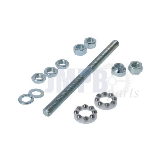 Front wheel axle set Complete Vespa SI