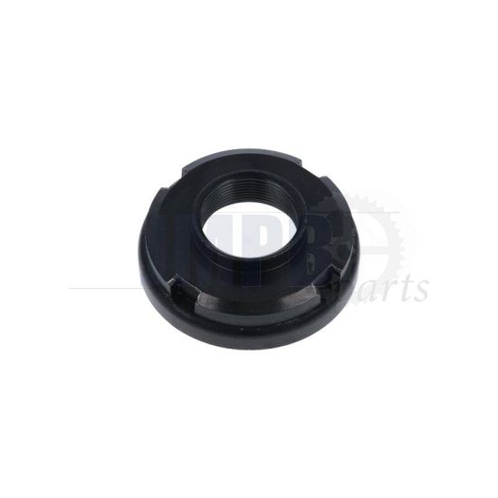 Steering head Adjuster nut Honda MT50 / MT80 Black