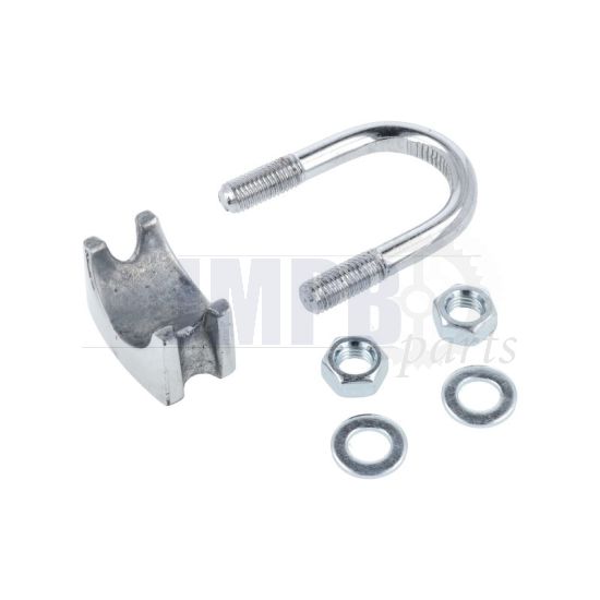 Handlebar clamp Kreidler + Bottom plate A piece