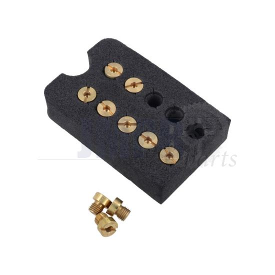 Main Jet Kit Dellorto 6MM 10 Pieces 75-98