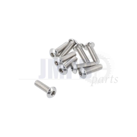 Low Head Screw M3X10 Allen SS A4 ISO 7380