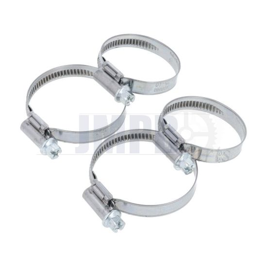 Mounting set Fork Covers Zundapp Stainless Steel