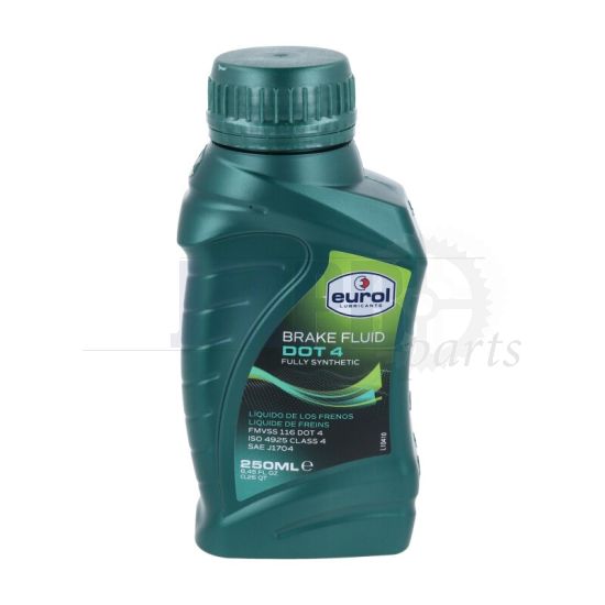 Eurol Brake Fluid DOT 4 - 250ML