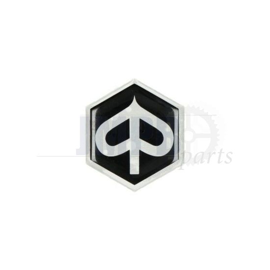 Sticker 3D Piaggio Logo 37X32MM