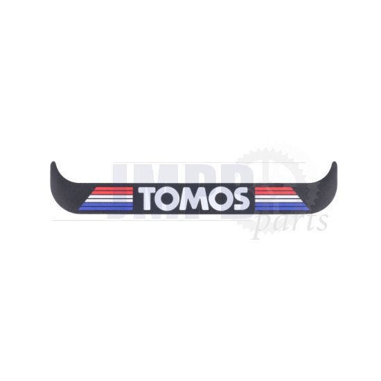 Sticker License Plate Holder Wide Tomos Red/White/Blue