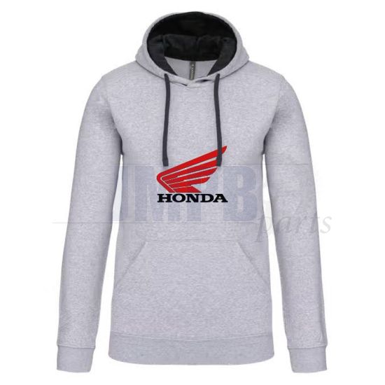 Sweater Honda Hoodie Grey