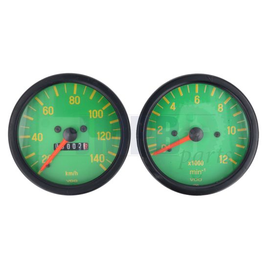 Speedometer + Tachometer set VDO Replica Zundapp