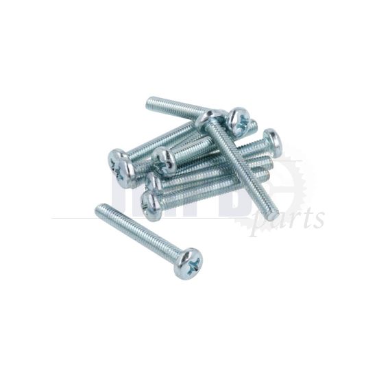 Cylinder Screw Galvanized M4X30 Din 7985H