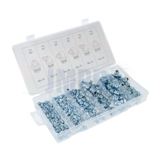 Assortiment Grease Nipples Imperial - 110 Pieces